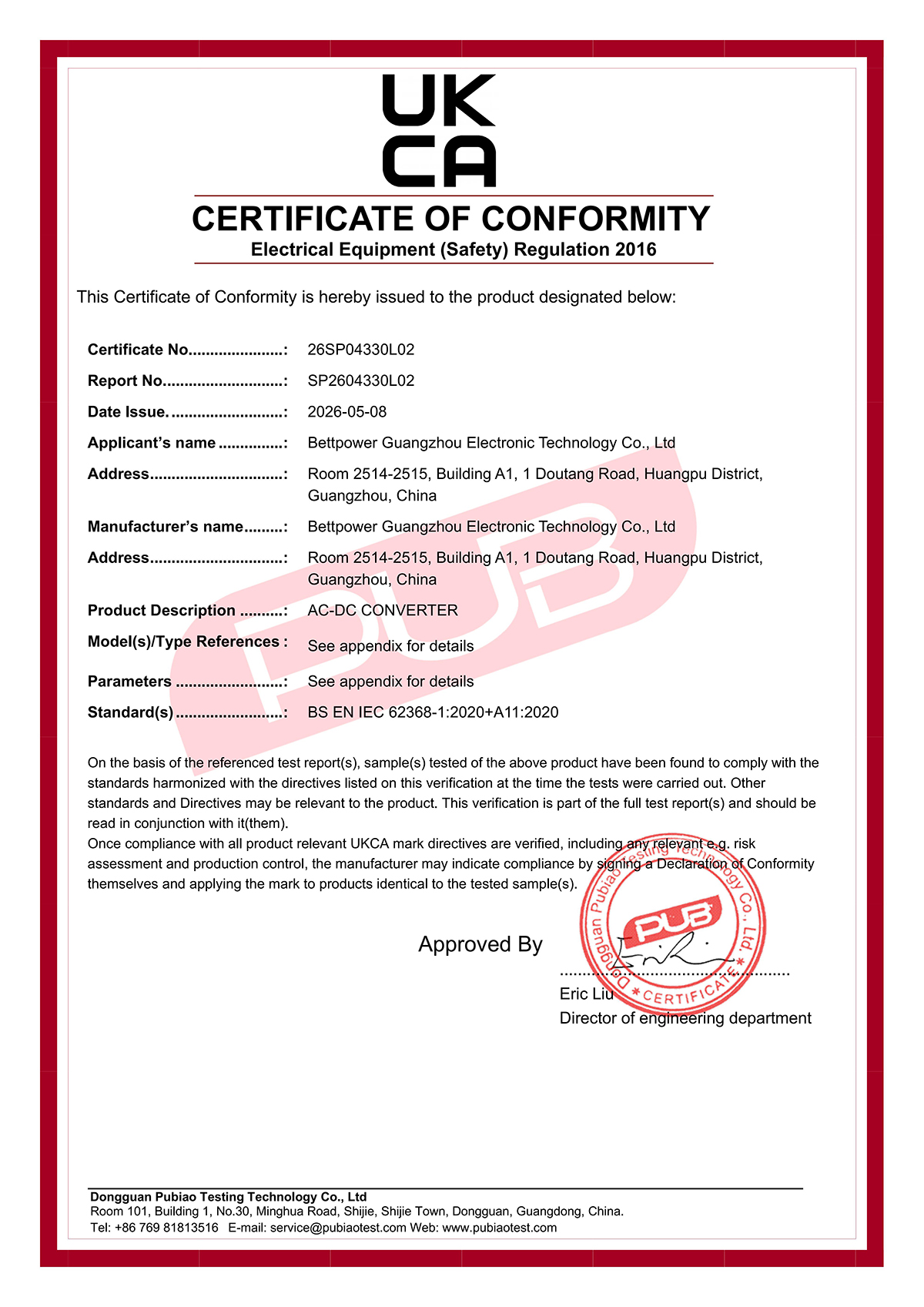 UKCA Certificate_LVD