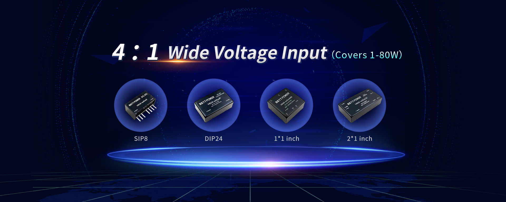 4:1 Wide Voltage Input-广州钡源